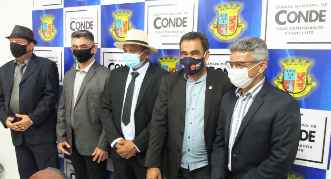 Vereadores de Bayeux prestigiam sessão na Cidade de Conde e falam de ampliação da política na Região Metropolitana de João Pessoa.