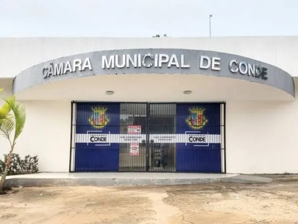 Câmara Municipal de Conde lança edital de concurso público