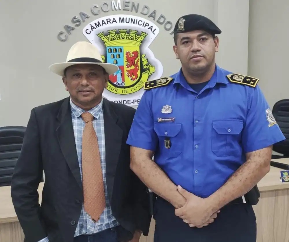 Projeto de Lei que denomina o prédio da sede da Guarda Municipal para Comandante Sérgio Carneiro é apresentado durante Sessão Ordinária na Câmara Municipal De Conde