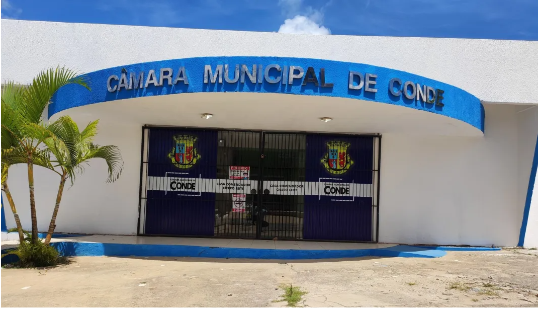 Sessão Solene para posse da mesa diretora da Câmara Municipal de Conde acontece neste domingo (01)