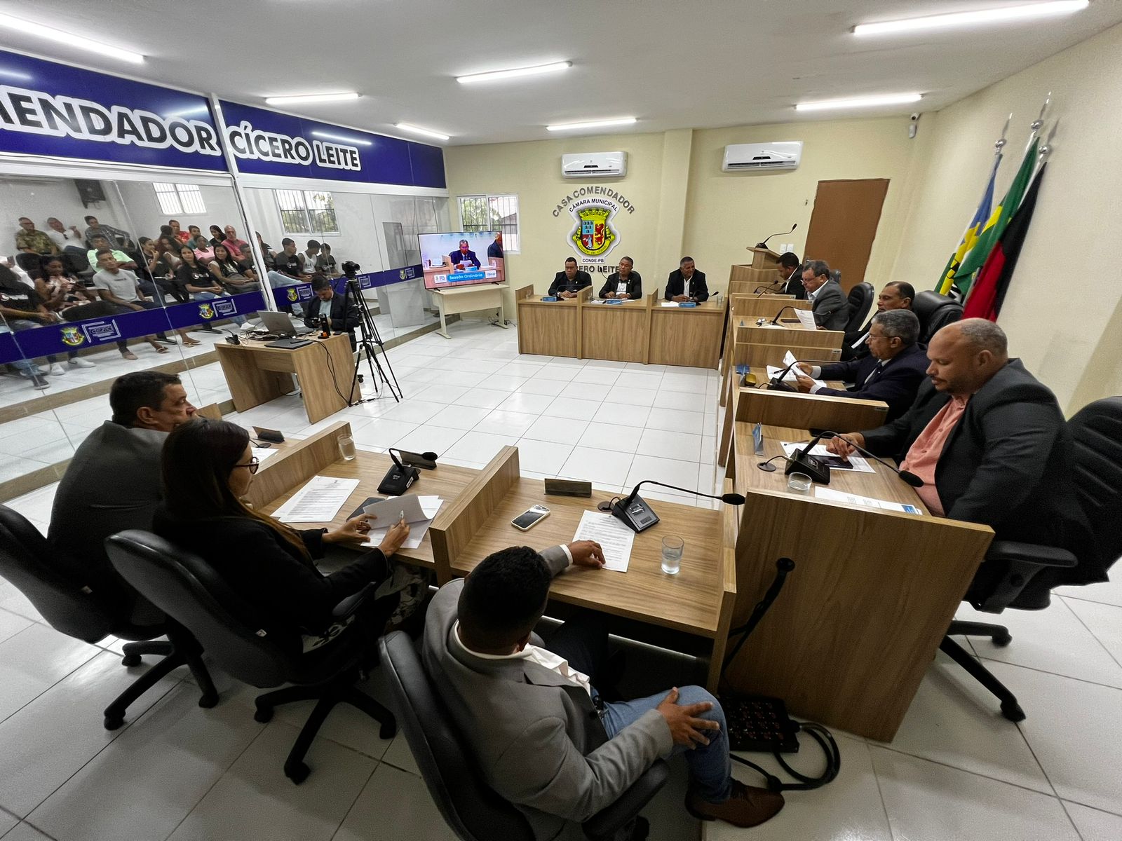 Dia de recebimento de homenagens e Títulos na Sessão Ordinária da Câmara Municipal de Conde