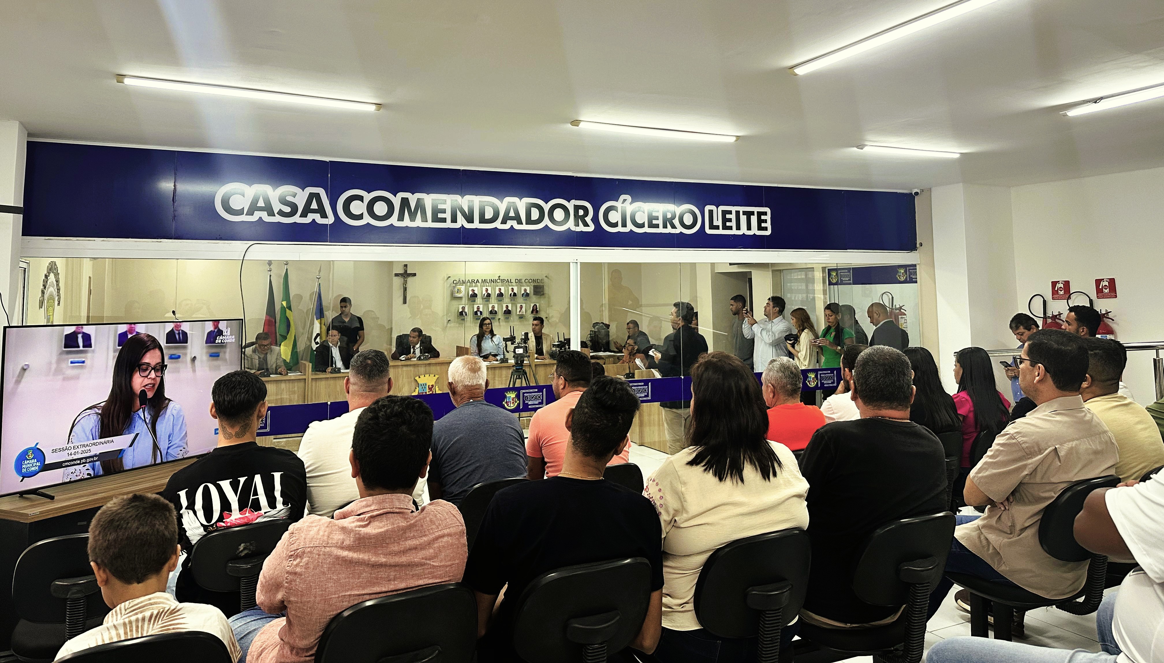 Câmara Municipal de Conde realiza Sessão Extraordinária para discussão de projetos de lei e Resolução.
