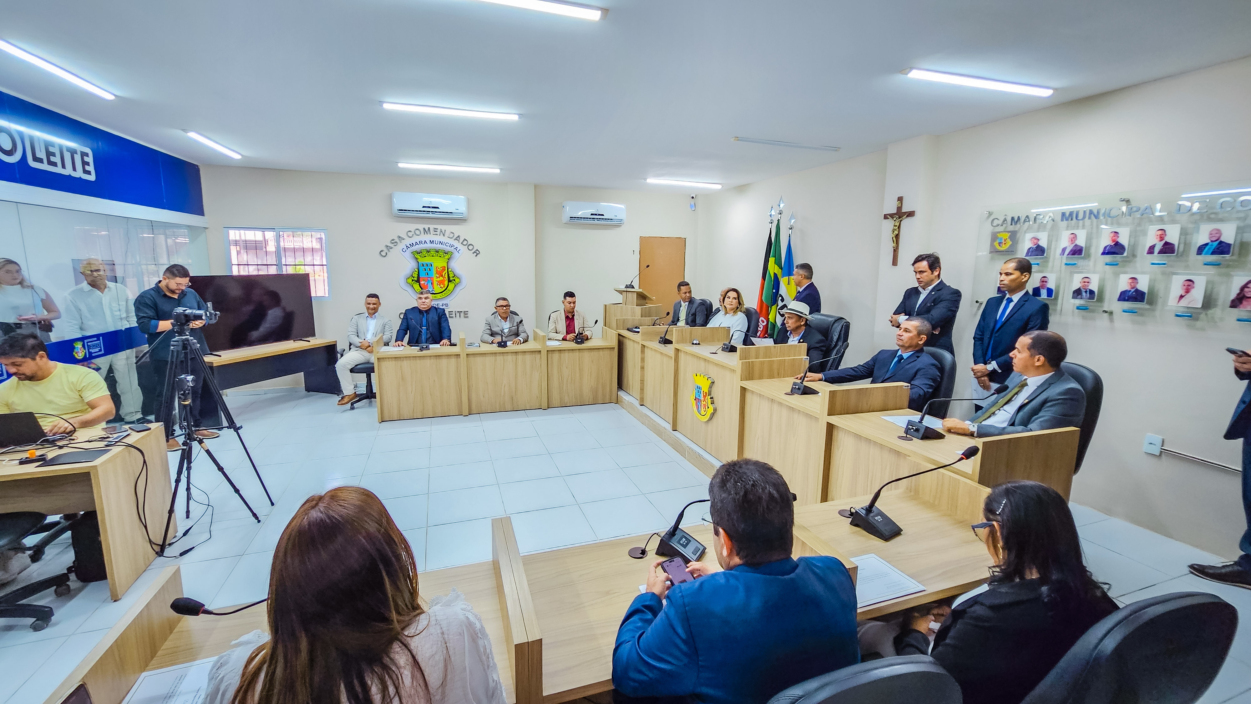 Câmara Municipal de Conde realiza solenidade posse dos vereadores da 15ª Legislatura e elege Mesa Diretora para o 1º Biênio