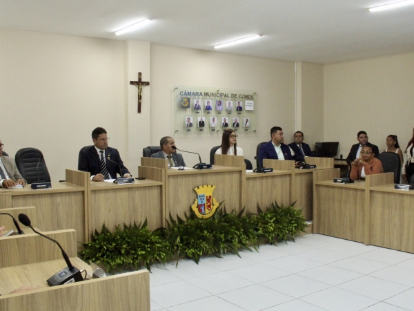Câmara Municipal de Conde realiza sessão solene para abertura dos trabalhos da 15ª Legislatura