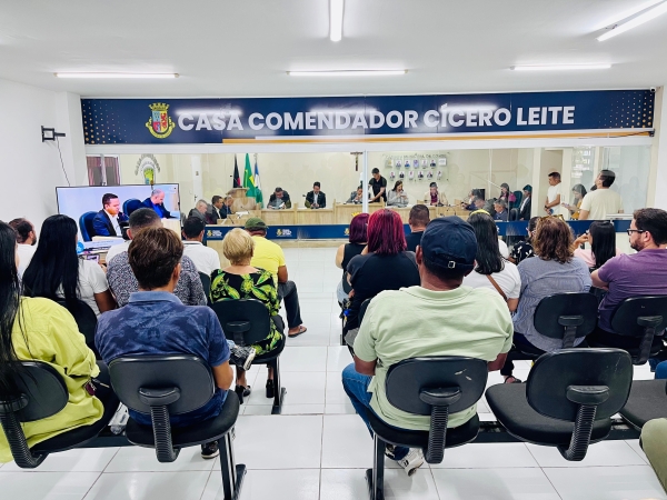 Vereadores de Conde aprovam requerimentos que pedem mais transparência em programas sociais e uso de espaços públicos