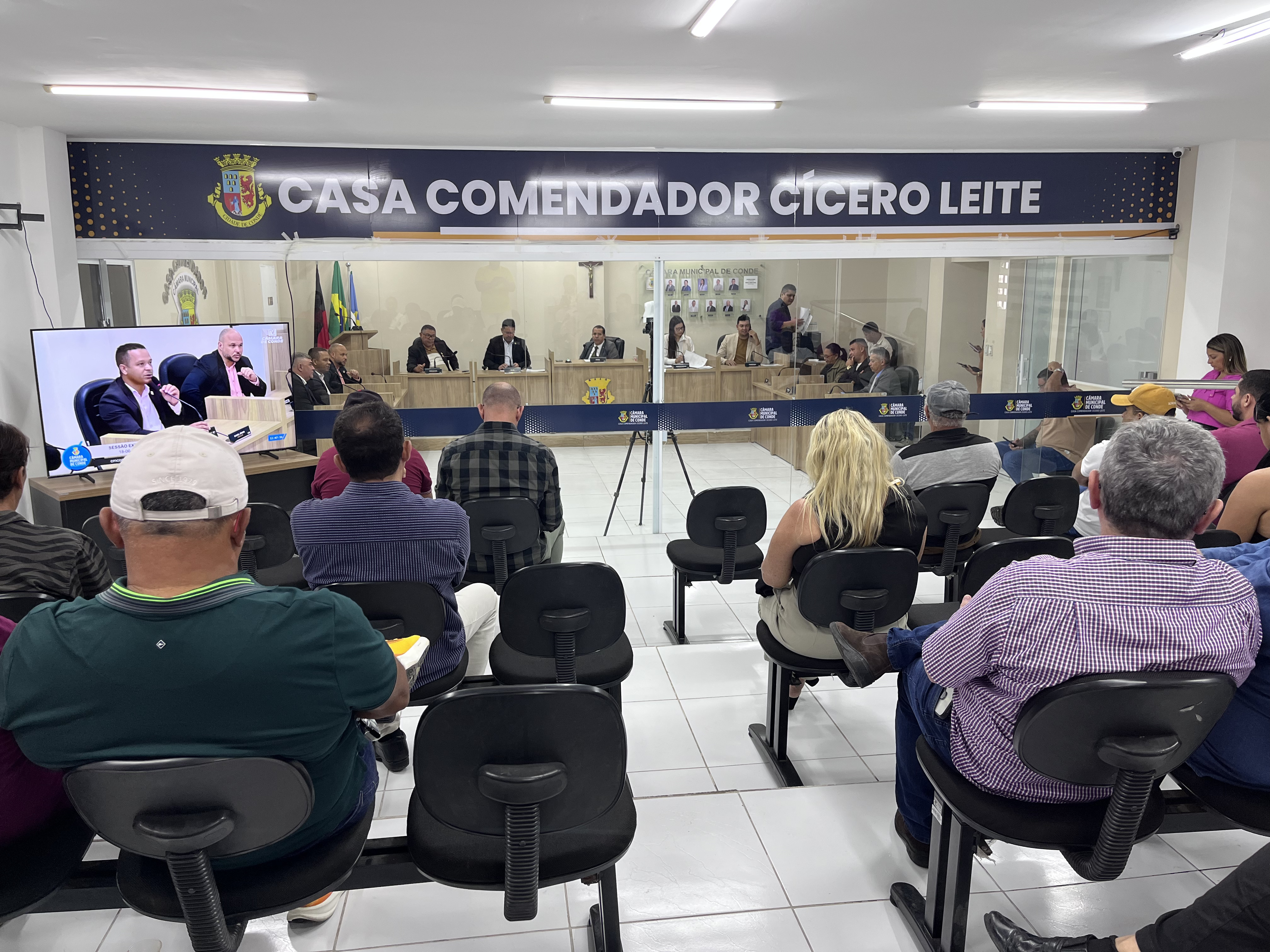 Câmara de Conde aprova REFIS 2025 e LDO 2026 em Sessão Extraordinária antes do recesso parlamentar