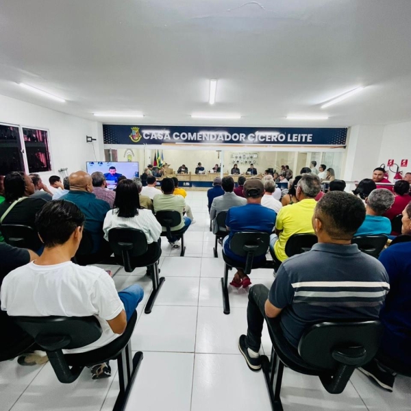 Câmara de Conde aprova projeto que institui o Programa Municipal de Economia