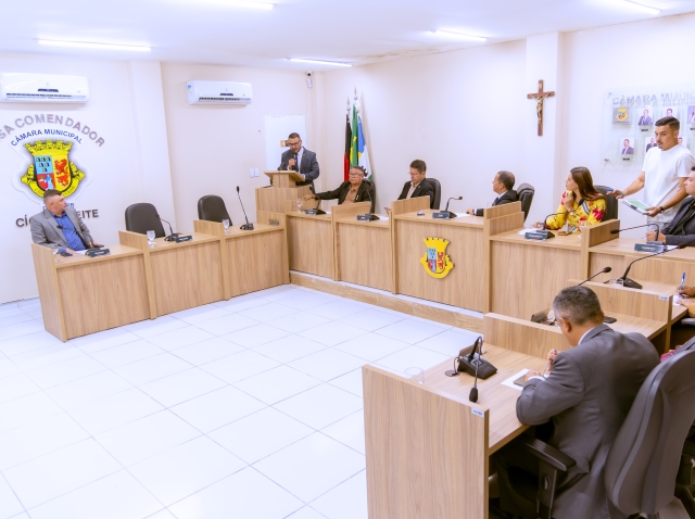 Câmara de Conde empossa vereador Augusto Fernandes durante Sessão Ordinária desta segunda-feira (27)